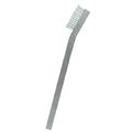 Gordon Brush 3x7 Row 0.006" SS 0.016" Nylon Bristle Plastic Handle Double-Headed 11PAG-12